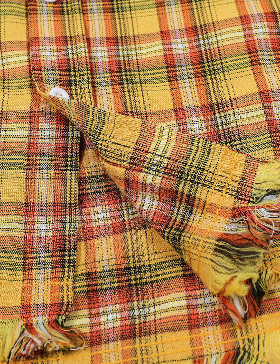 Fullneat Vintage Yellow Long Sleeve Shirt Fullneat