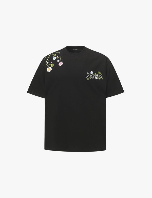 Fullneat Vintage Flower Graphic Tee
