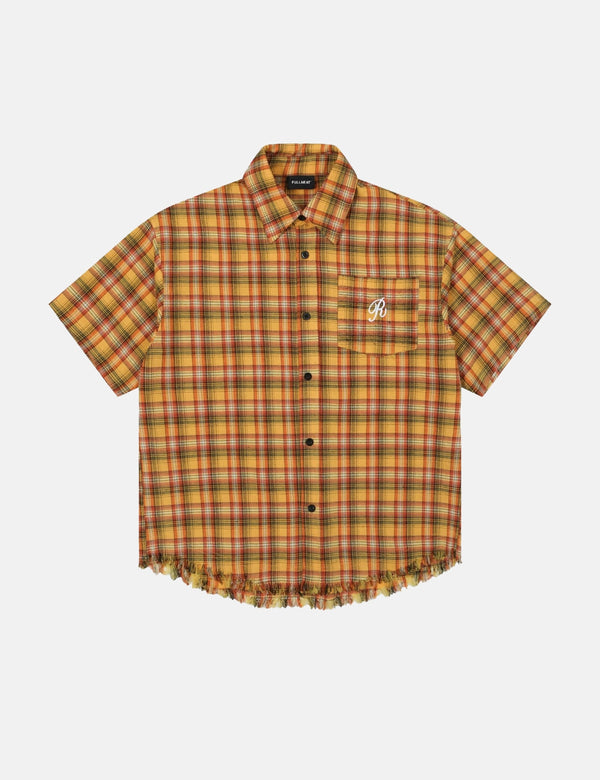 Fullneat Boxy Plaid Shirt