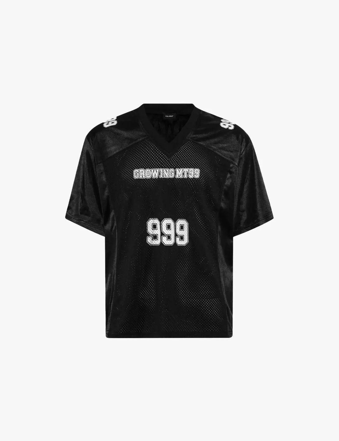 Fullneat 999 V-Neck Football Jersey - Black Front