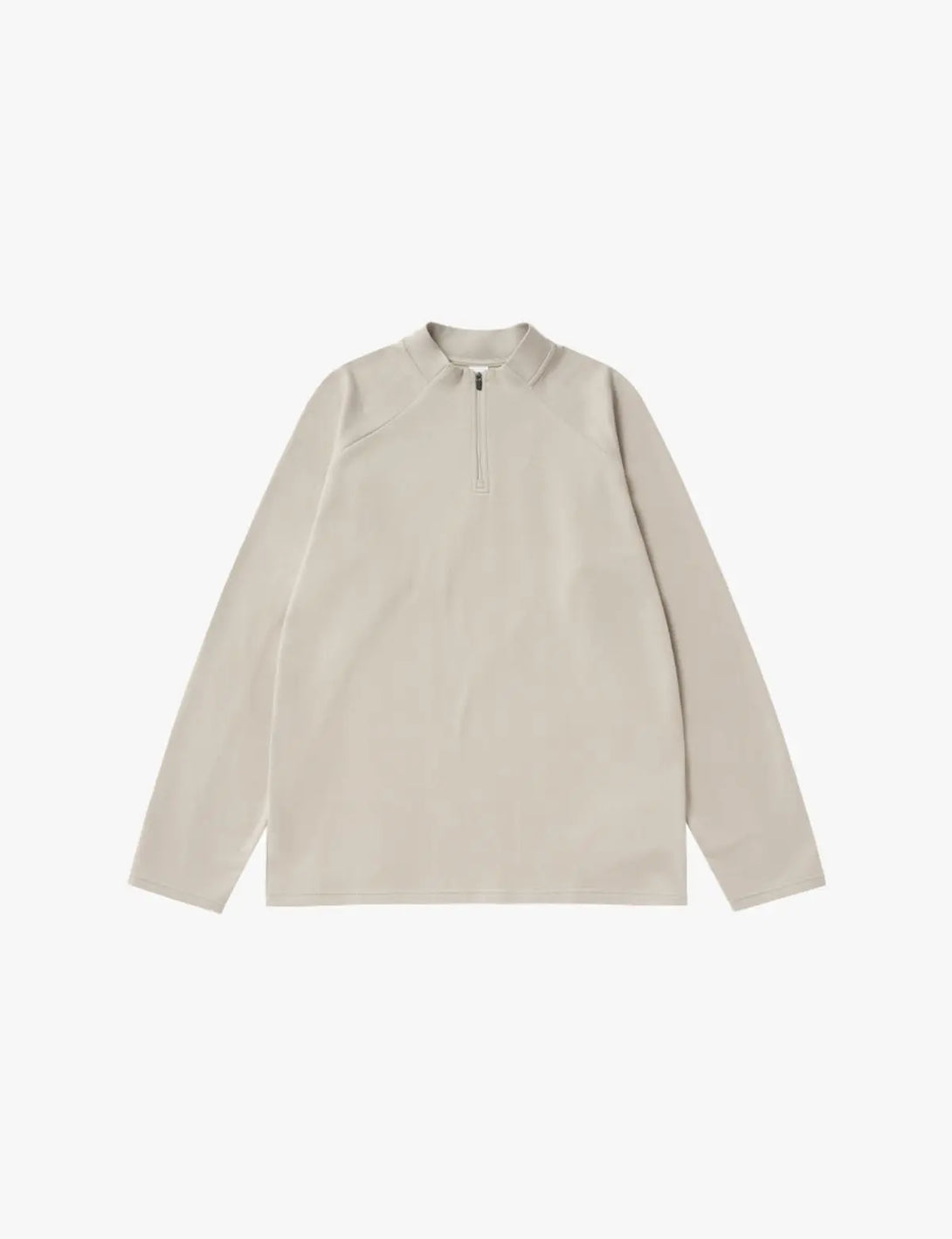 Fullneat Base Solid Half Zip Sweatshirts 