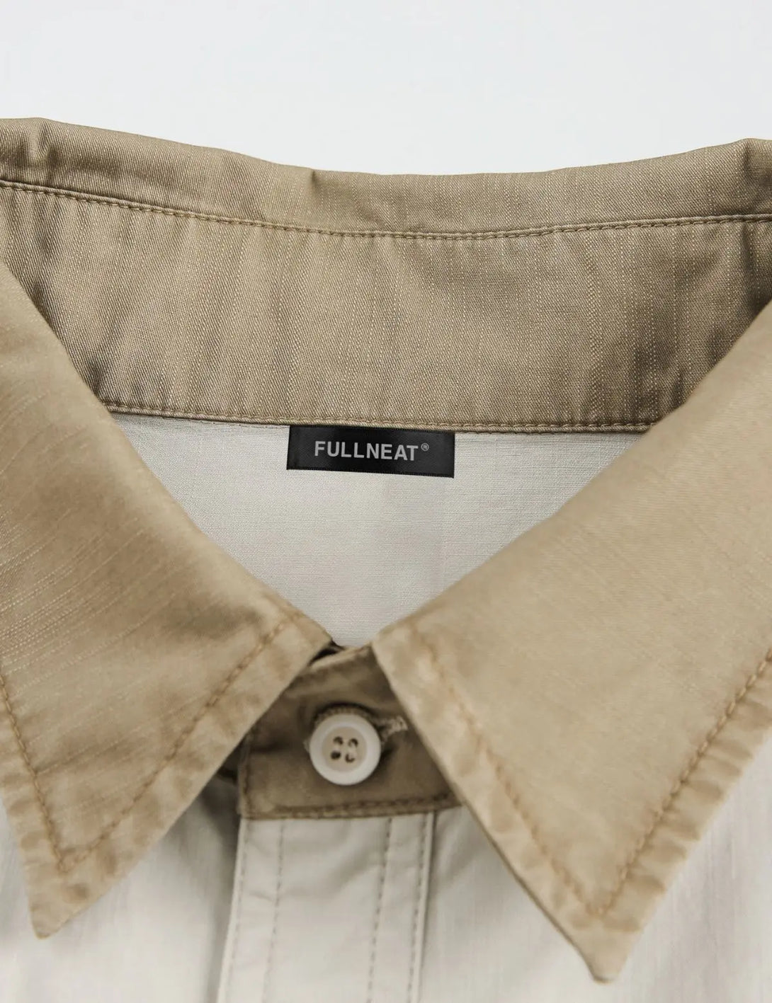 Fullneat Basic Oversized Short Sleeve Shirt - Details