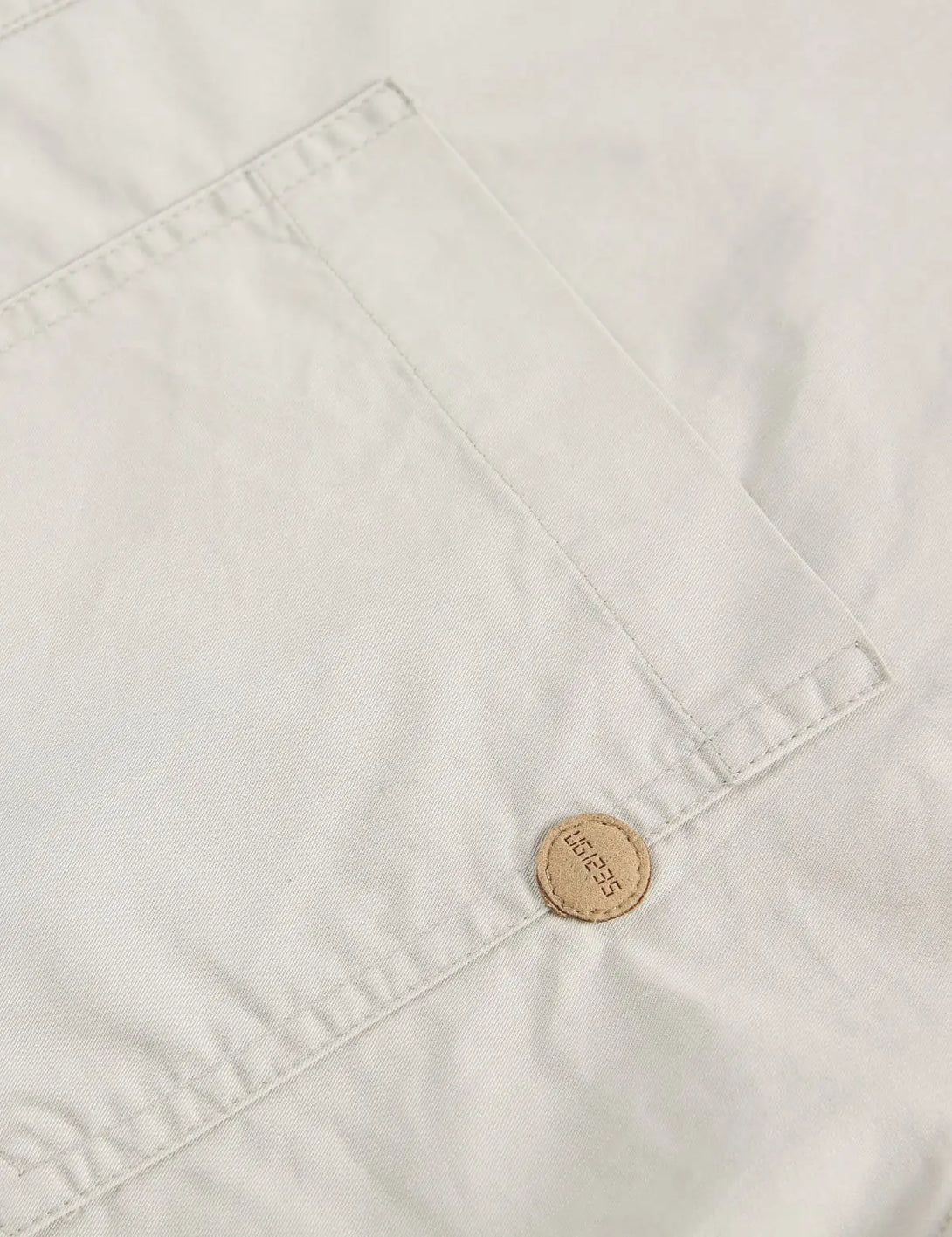Fullneat Basic Oversized Short Sleeve Shirt - Details