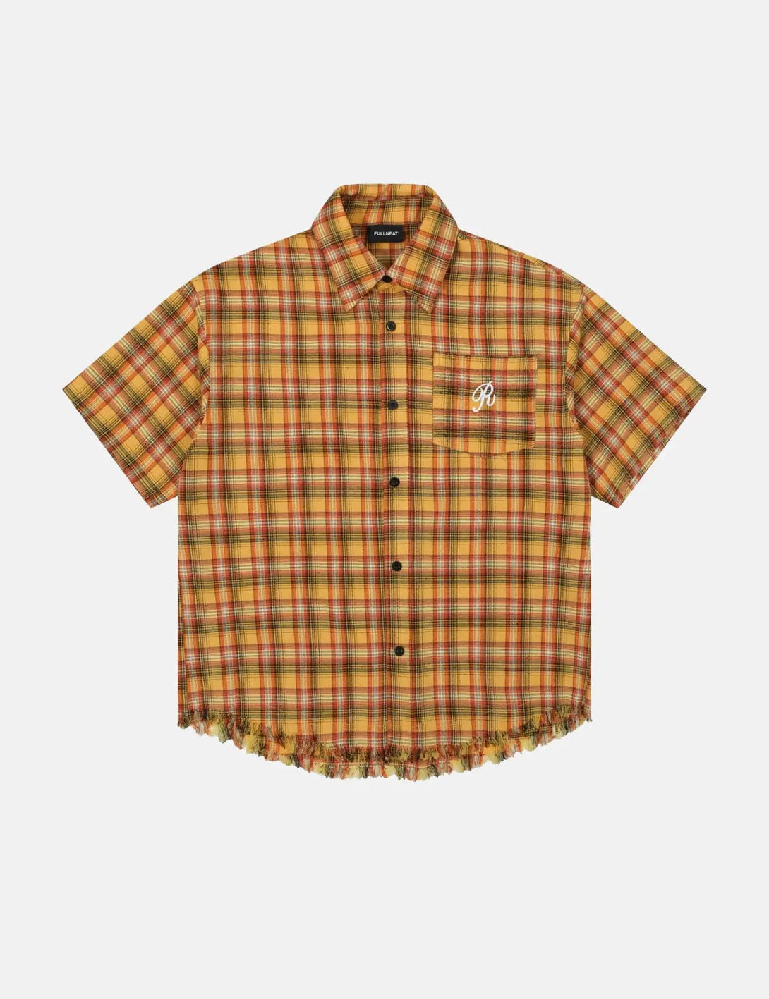 Fullneat Boxy Plaid Shirts 