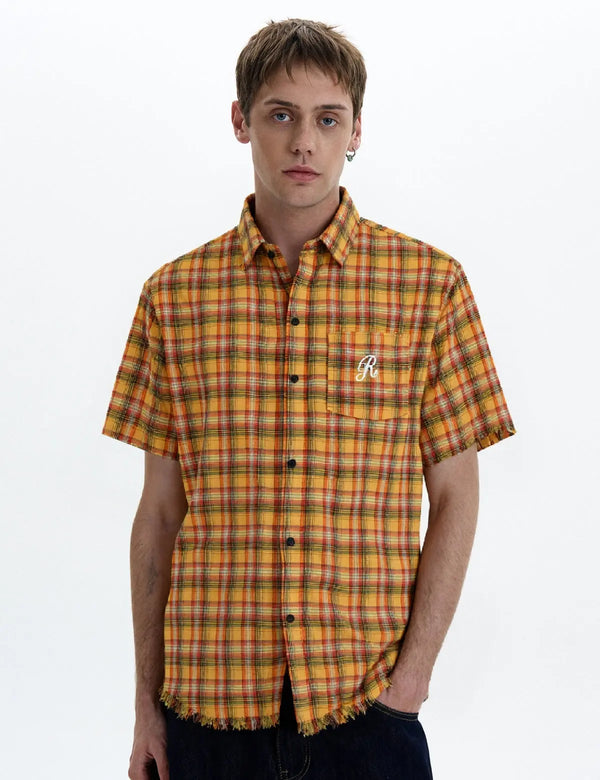 Fullneat Boxy Plaid Shirts 