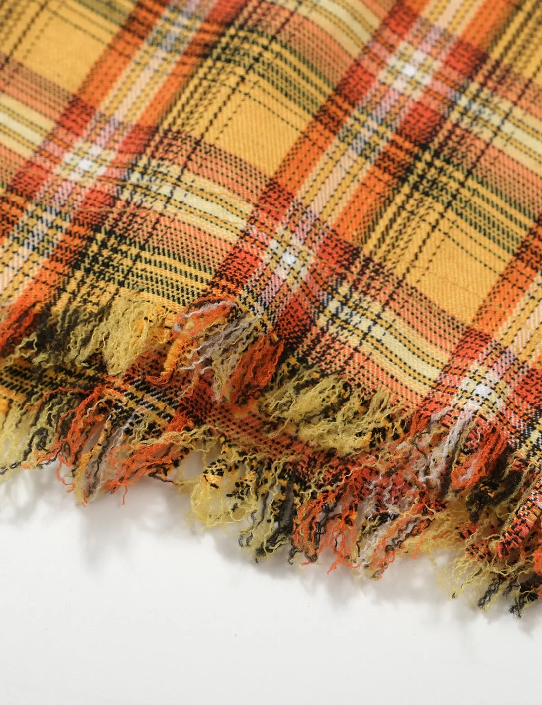 Fullneat Boxy Plaid Shirts 