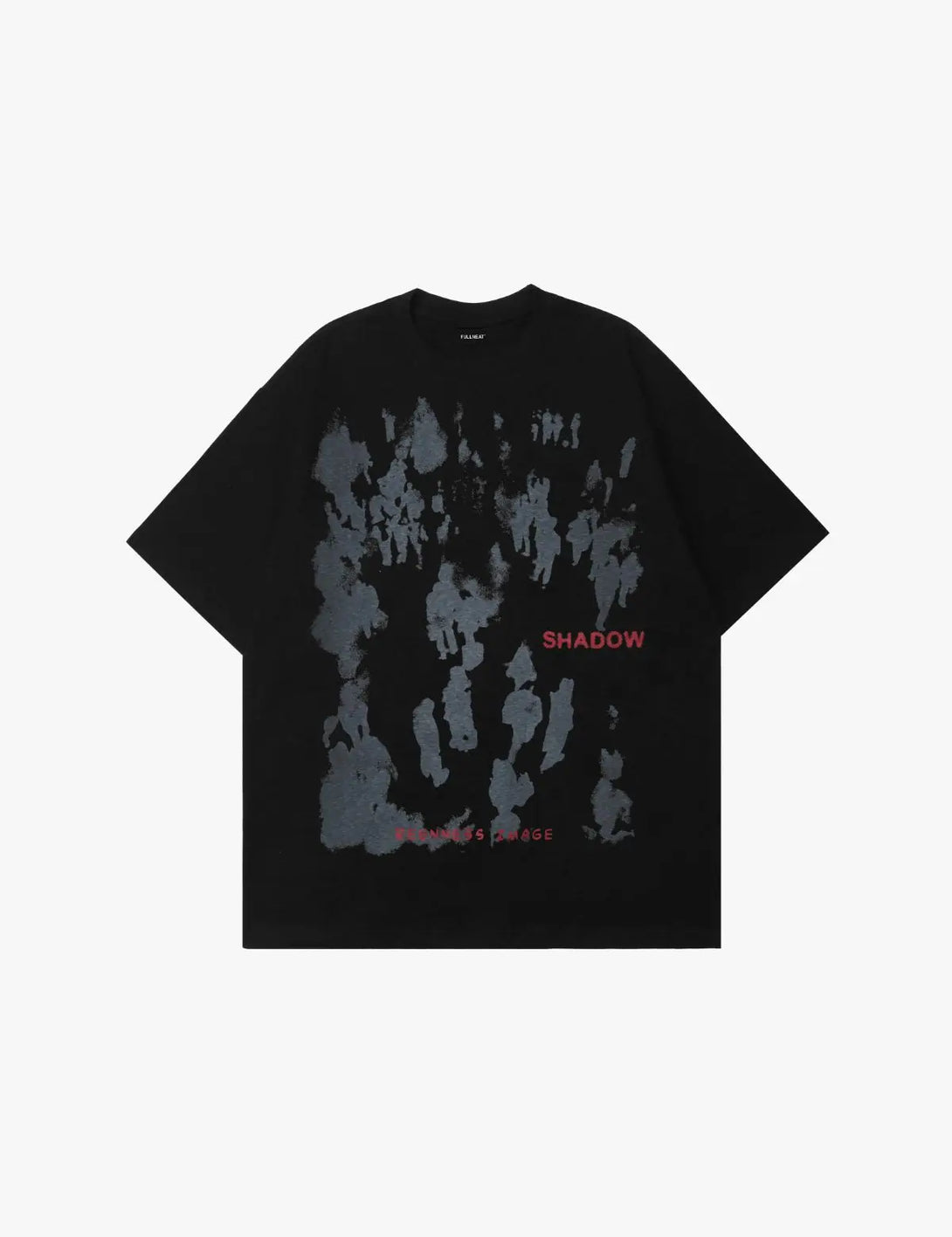 Fullneat Character Inkjet Graphic Tee - Black Front