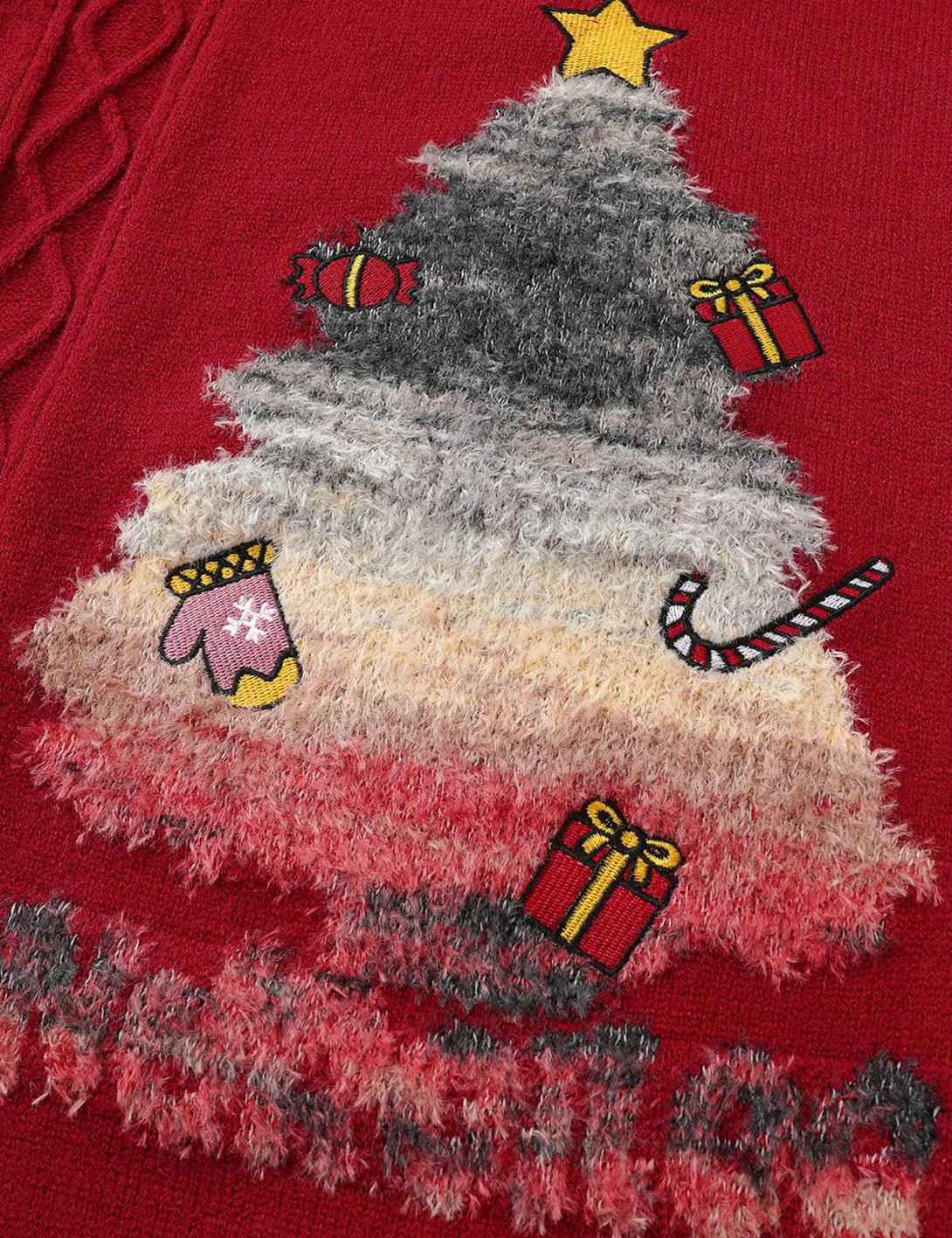 Fullneat Christmas Crewneck Sweater - Details