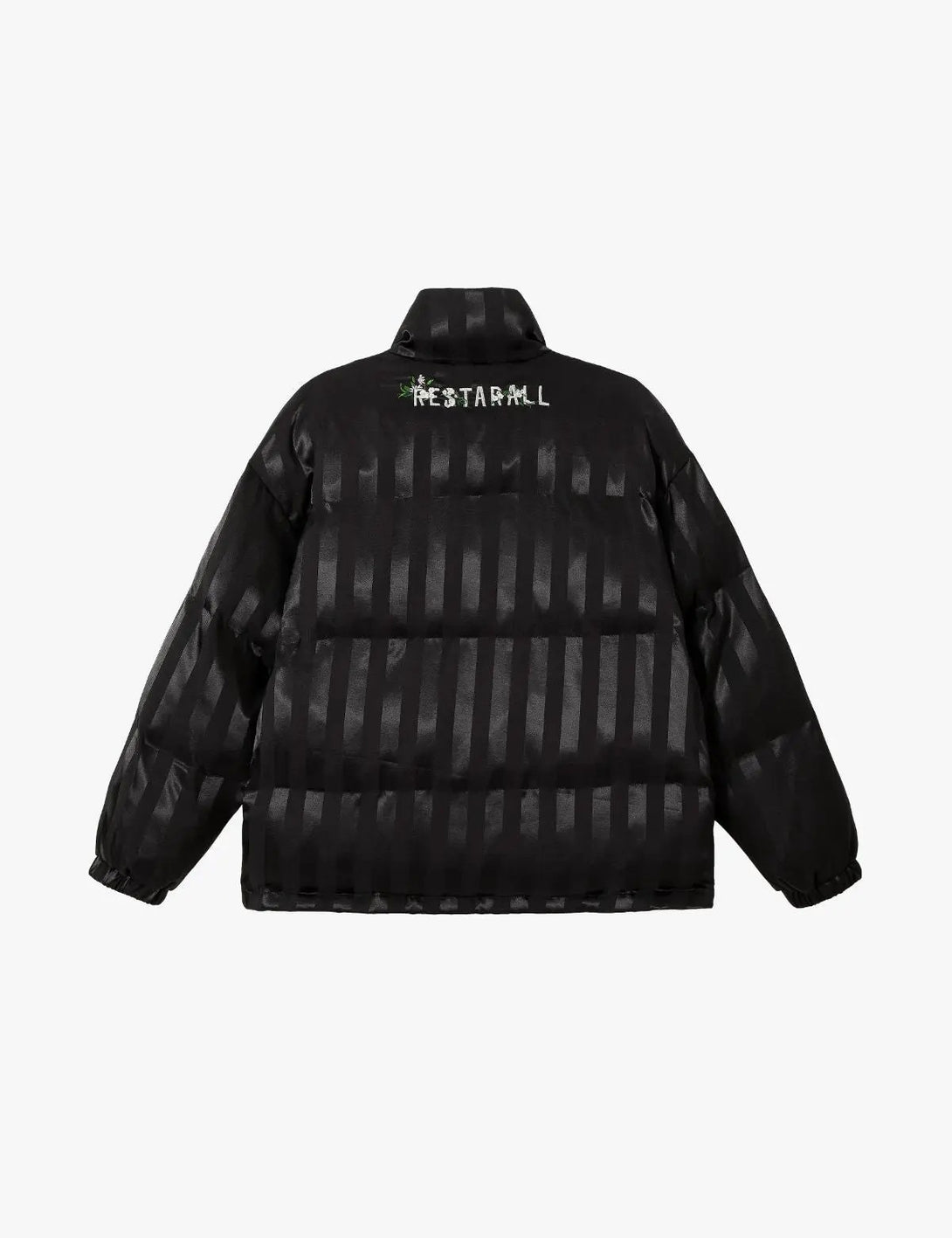 Fullneat Embroidered 03 Floral Puffer Jacket 