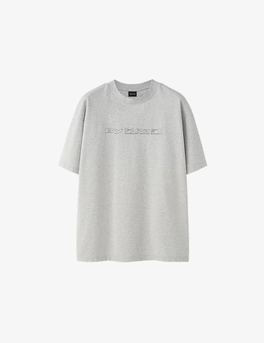 Fullneat Heart Vintage Graphic Tee - White Front