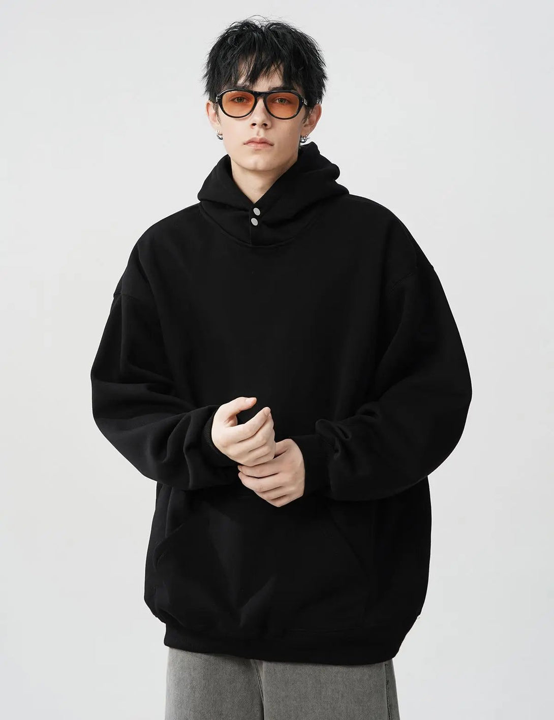 Fullneat Heavyweight Snap Button Hoodie 