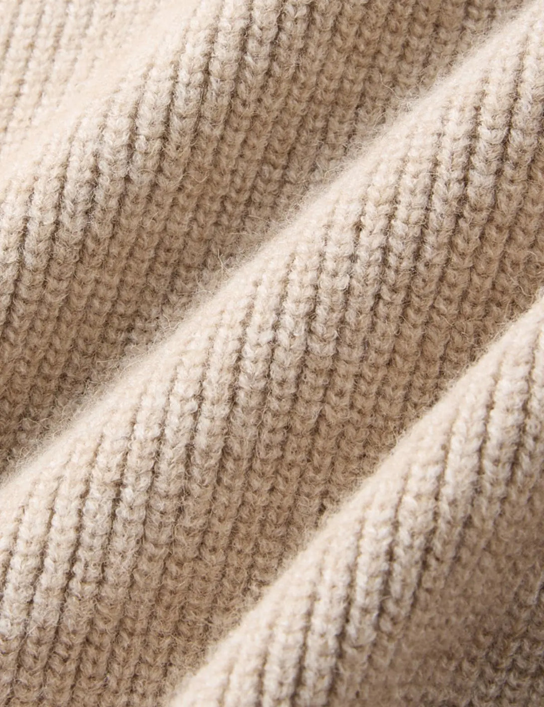 Fullneat High Neck Half Zip Knit Sweater 