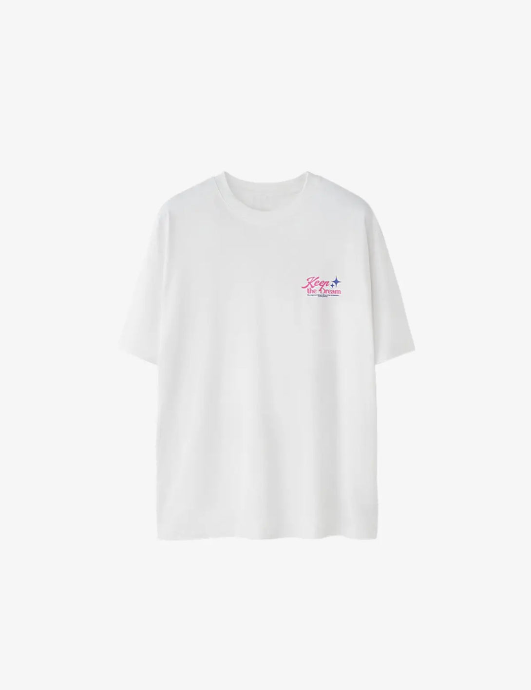 Fullneat Keep Dream Vintage Graphic Tees - White Front