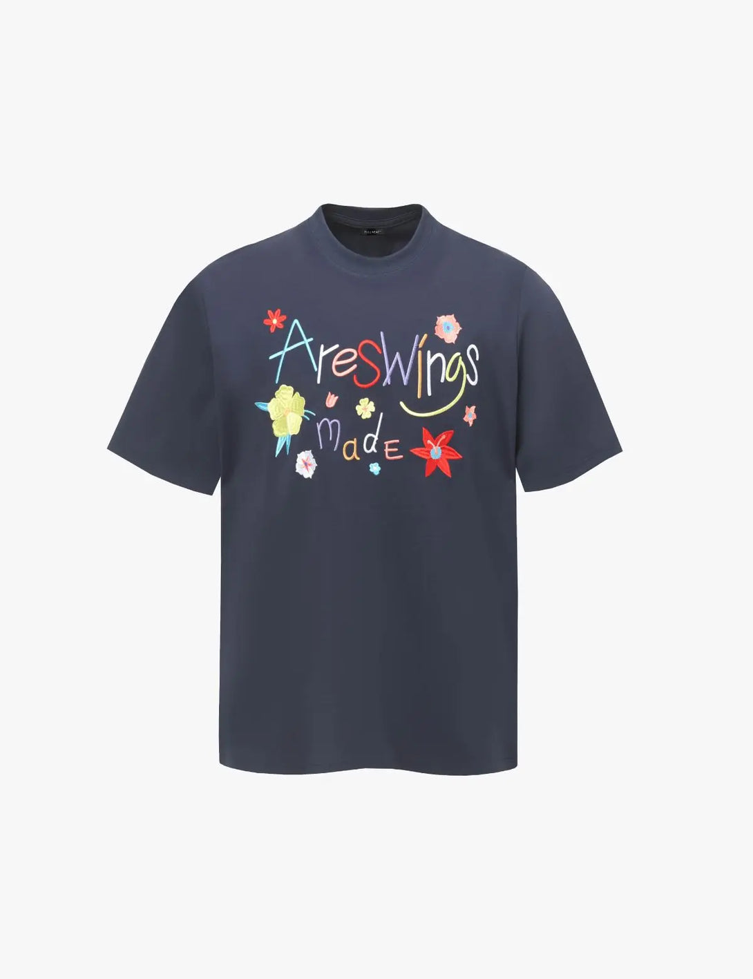 Fullneat Letter Floral Graphic Tee 