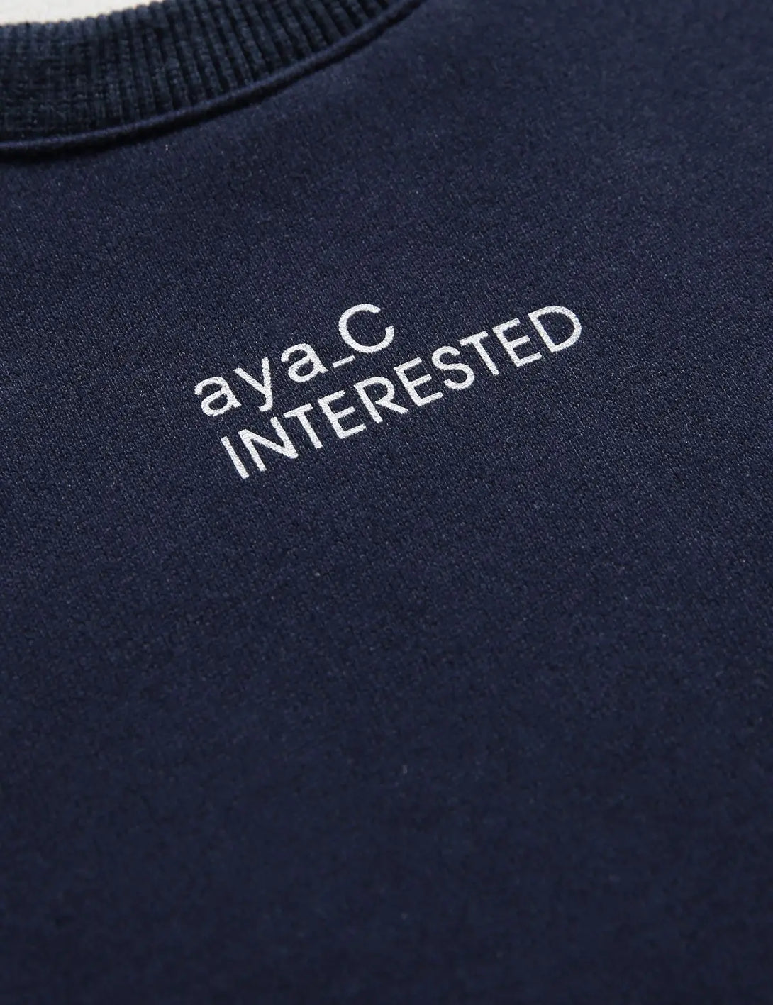 Fullneat Letter Graphic Long Sleeve T Shirt - Details