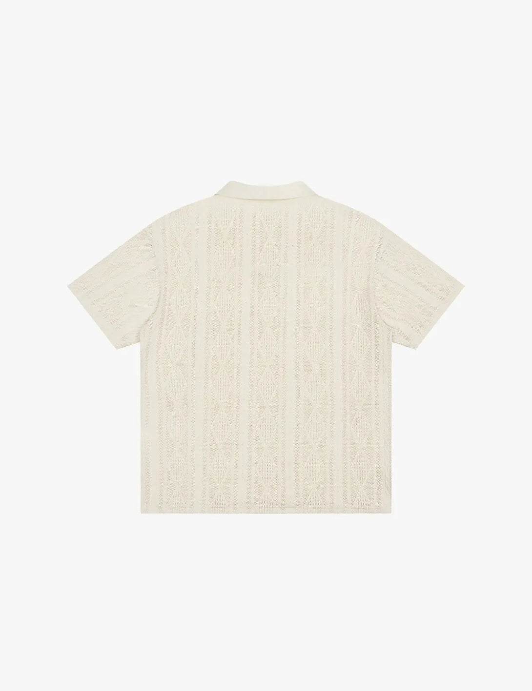 Fullneat Open Knit Polo Slim Fit Tees 
