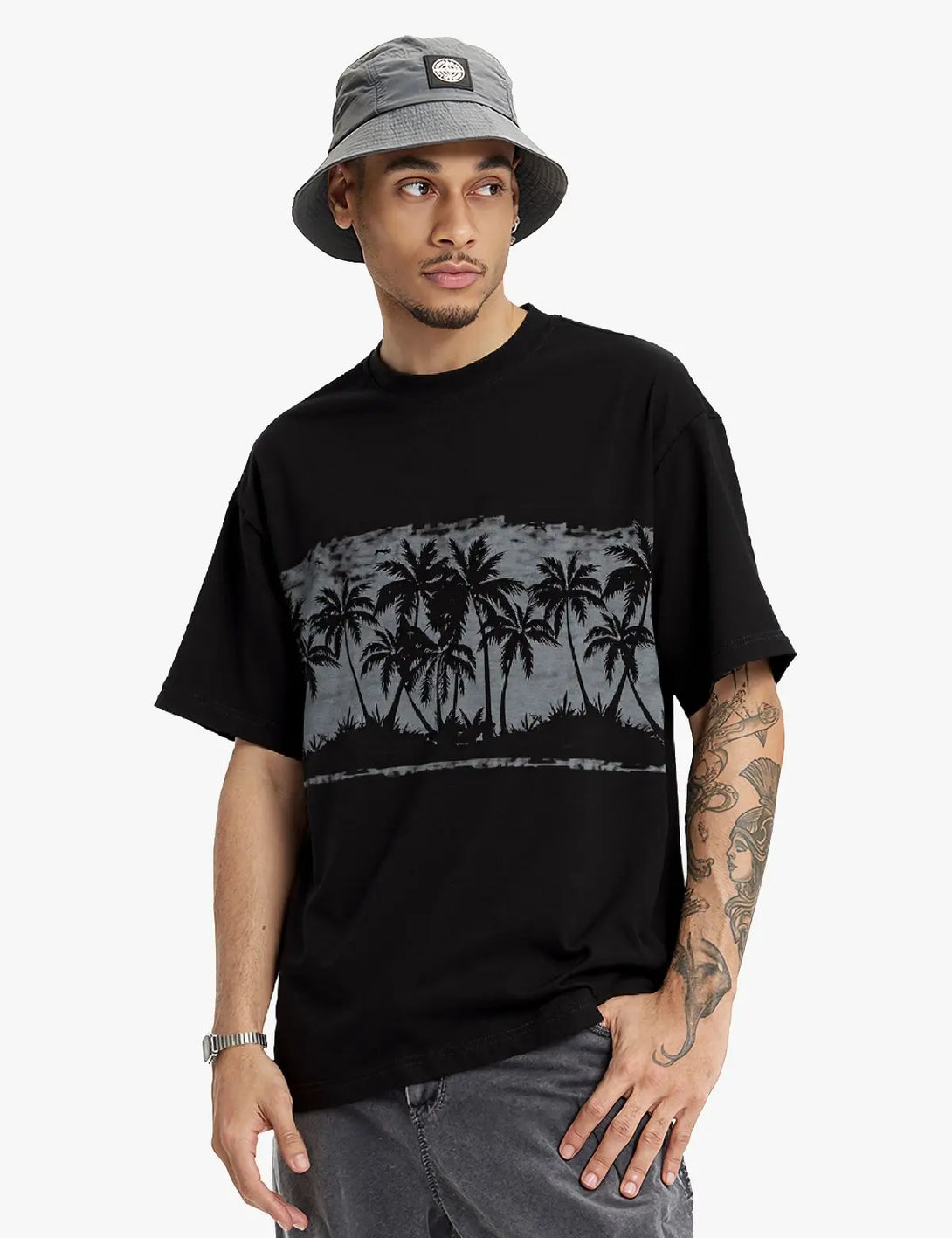 Fullneat Palm Tree Vintage Graphic Tees 