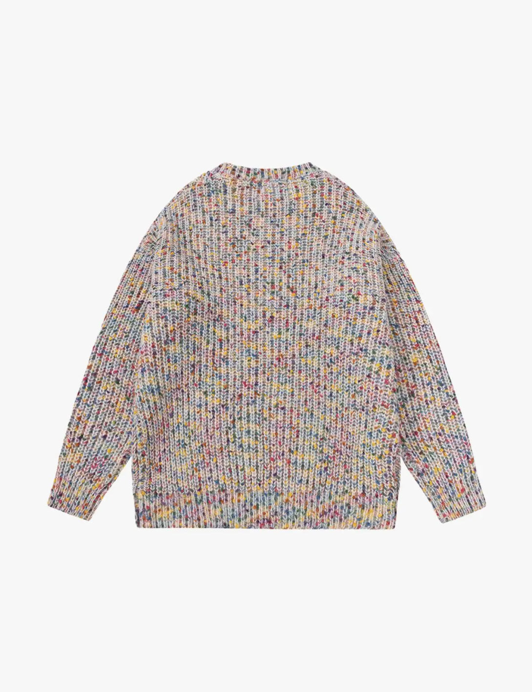 Fullneat Rainbow Crewneck Sweater - Back