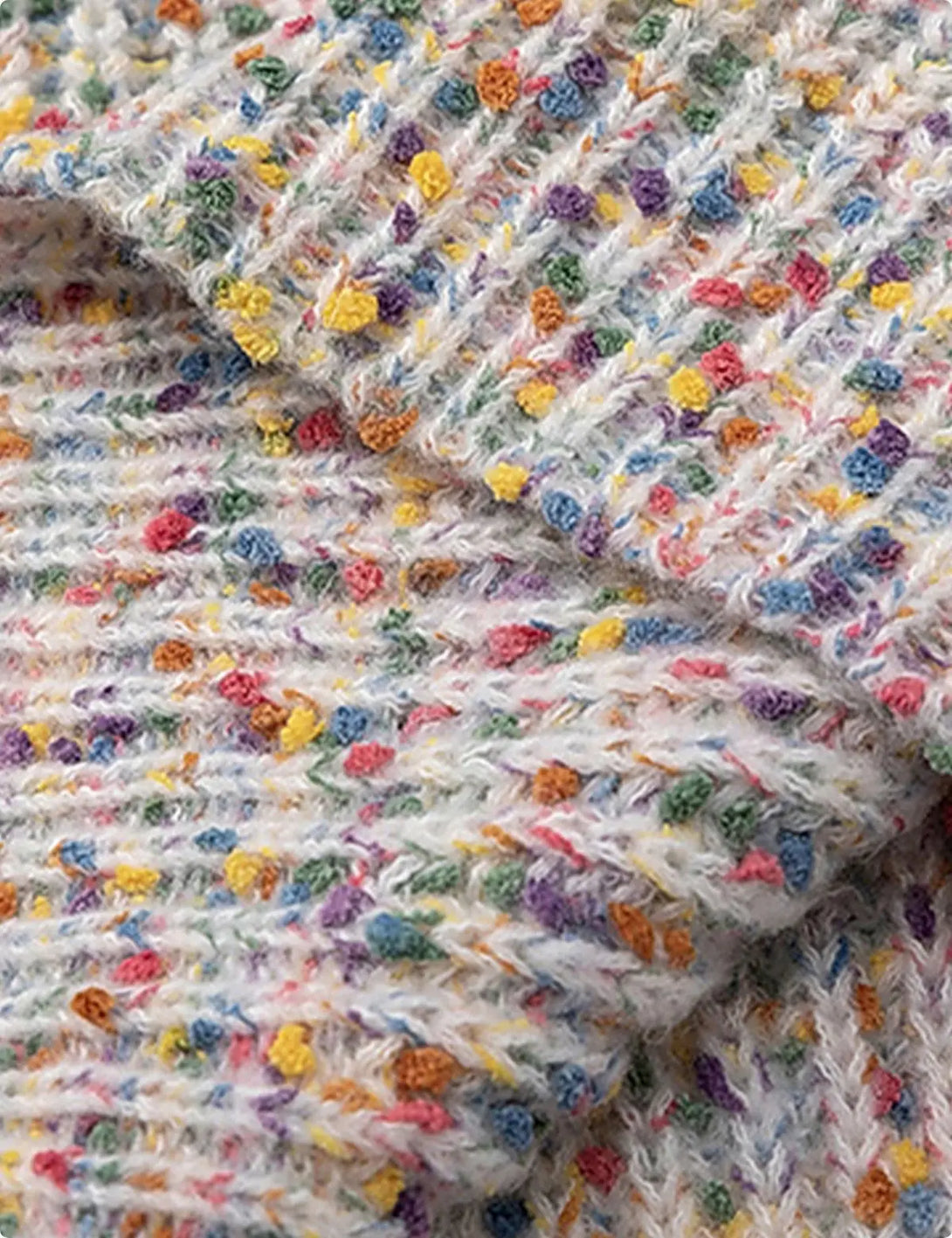 Fullneat Rainbow Crewneck Sweater - Details