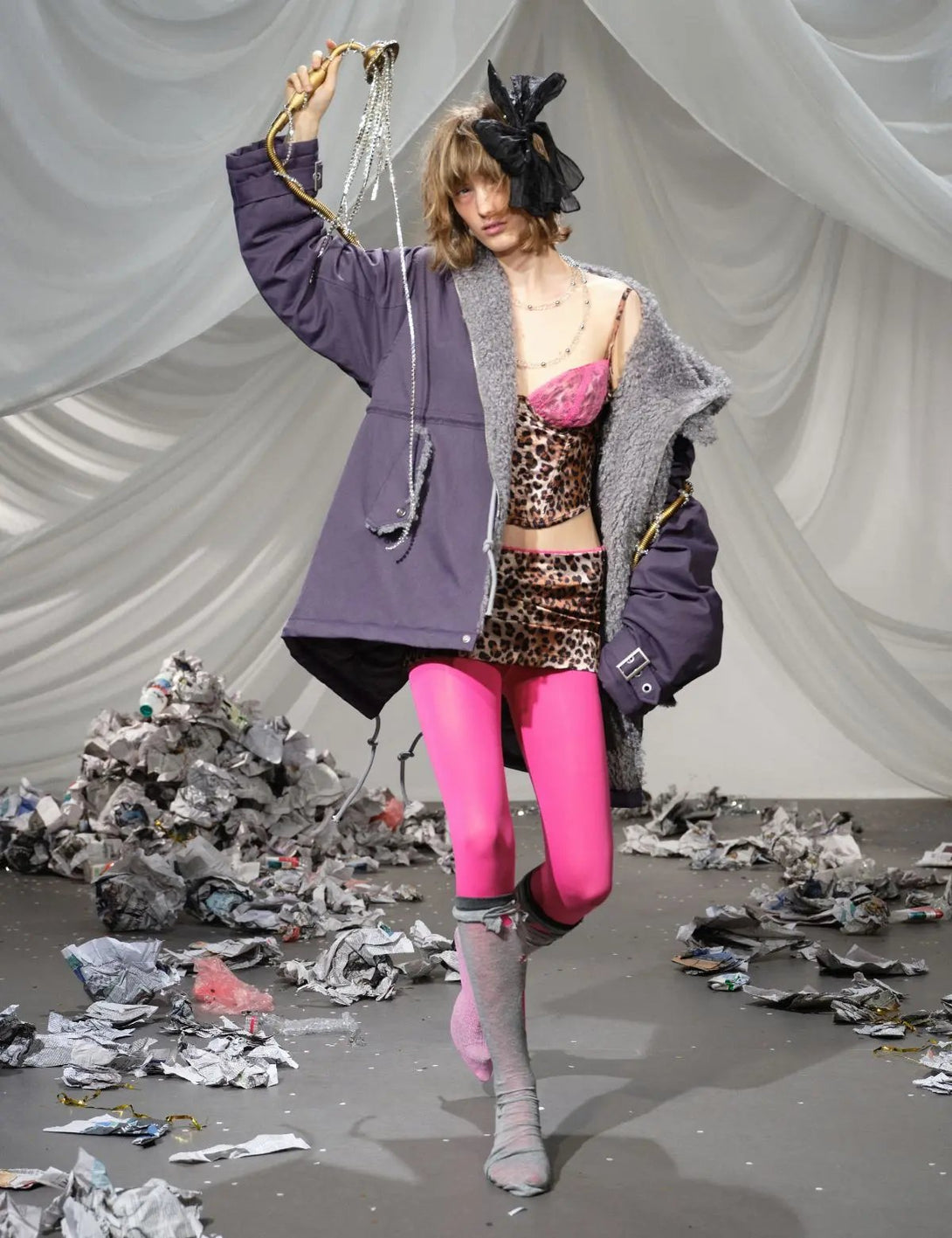 Fullneat Sherpa Lined Hooded Parka Jacket 