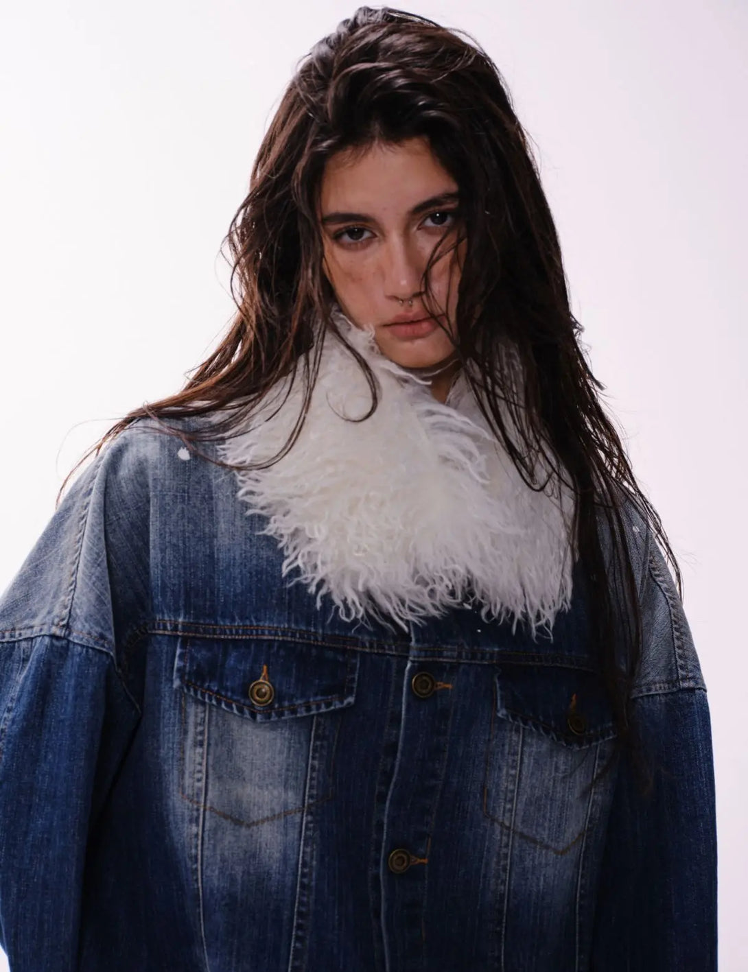 Fullneat Star Deconstructed Denim Jacket 