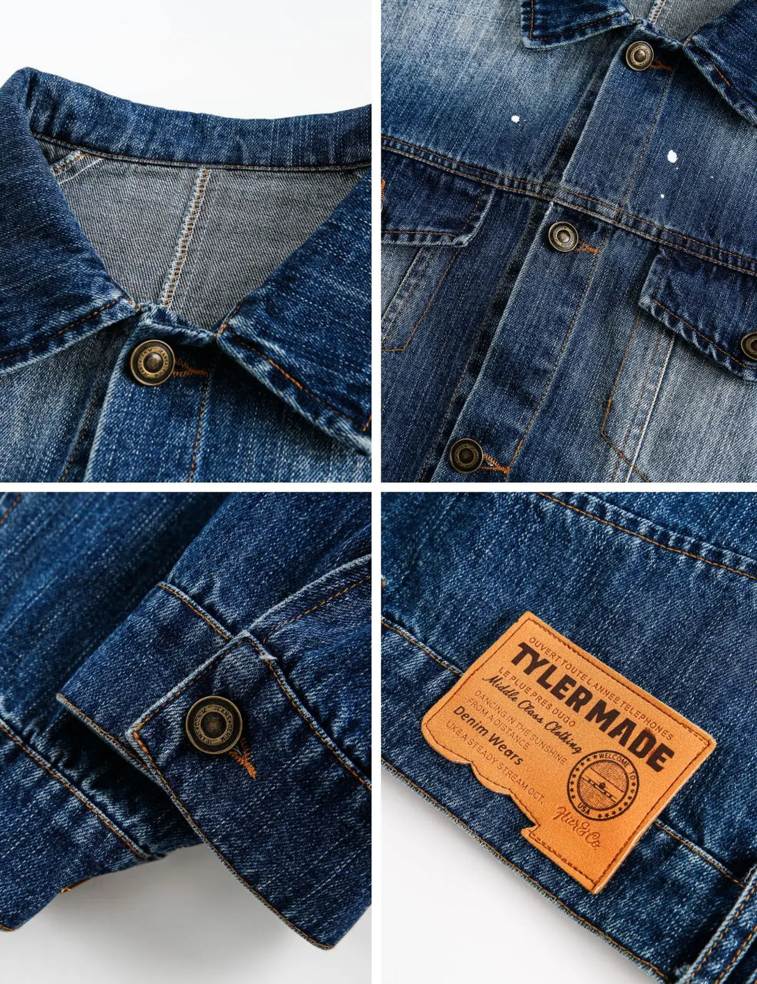 Fullneat Star Deconstructed Denim Jacket 