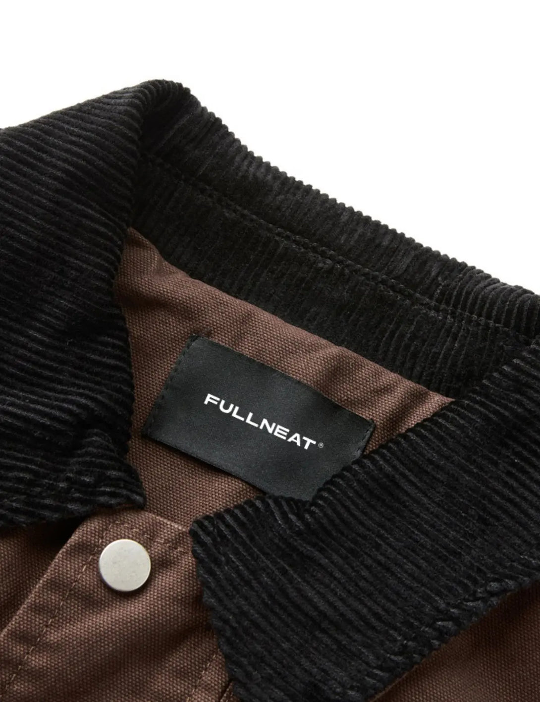 Fullneat Streetwear Button Up Toggle Jacket 