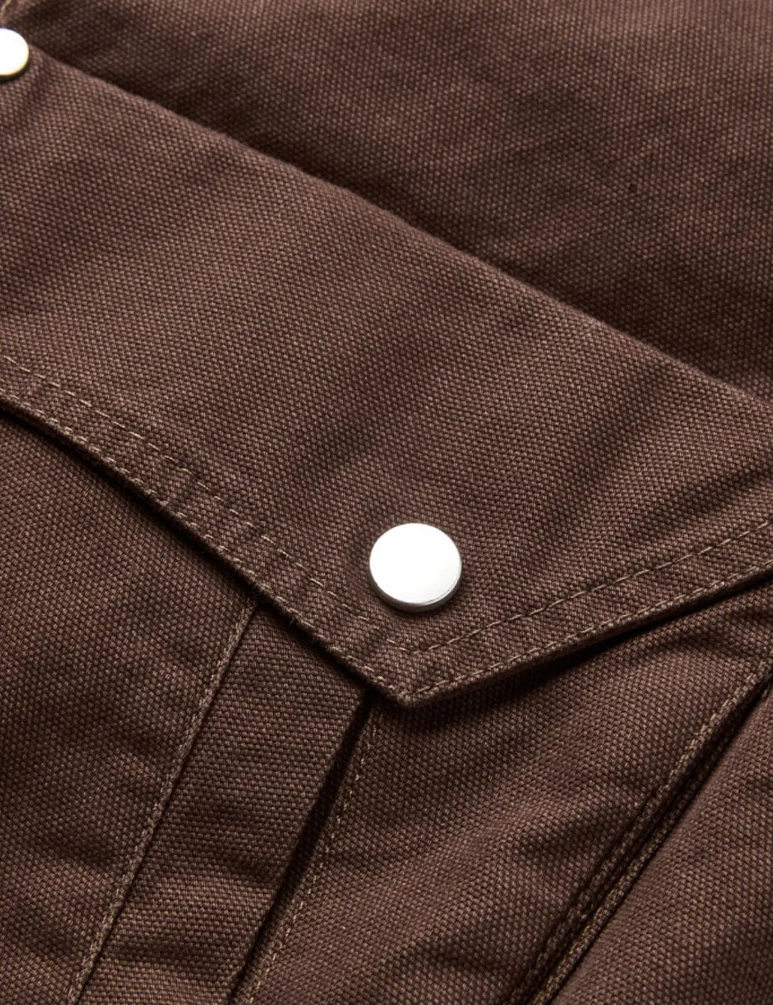 Fullneat Streetwear Button Up Toggle Jacket 