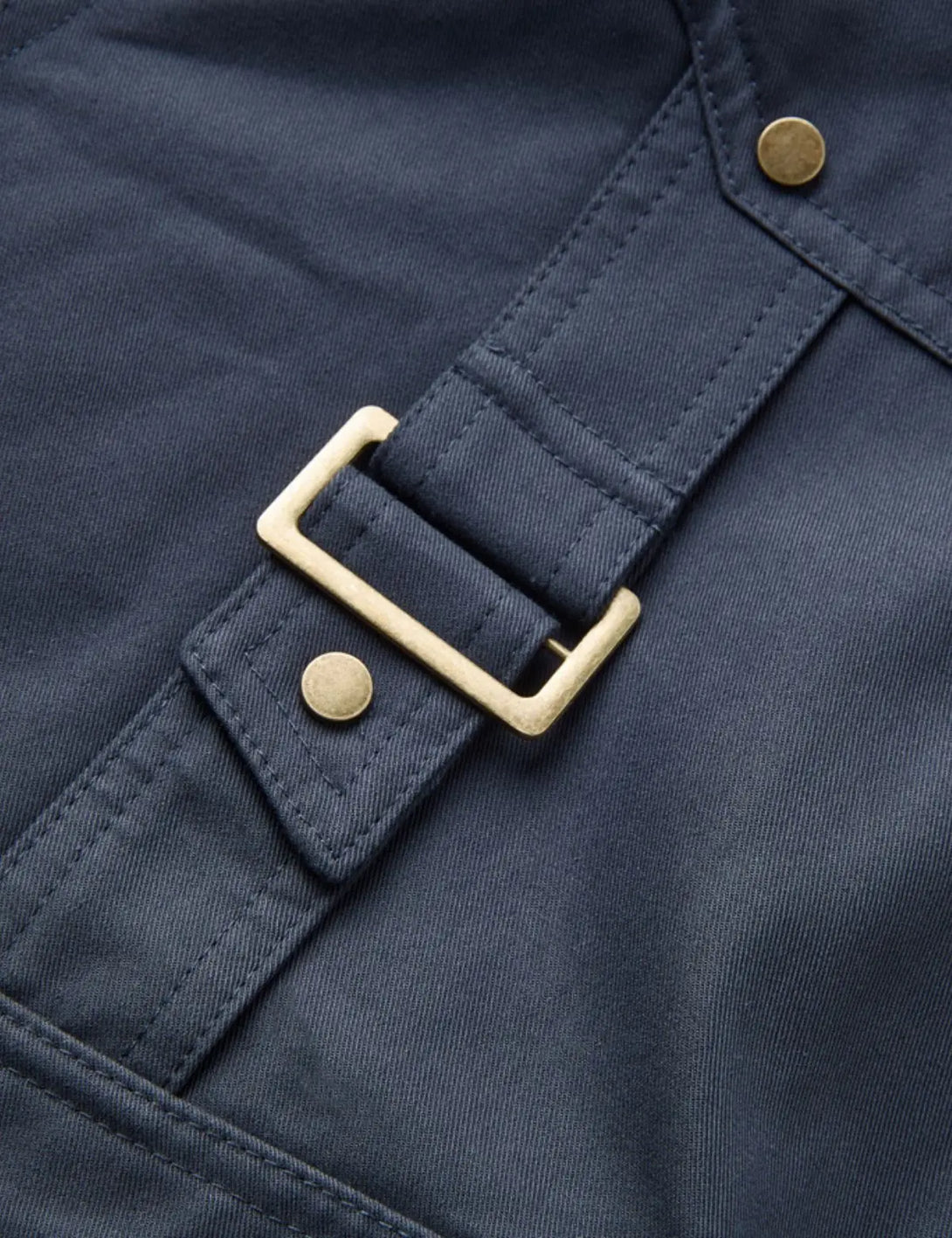 Fullneat Streetwear Zip Up Utility Jacket 