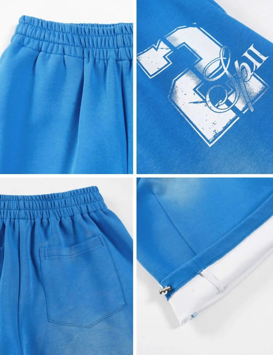 Fullneat Vintage 23 Graphic Wide Leg Sweatpants 