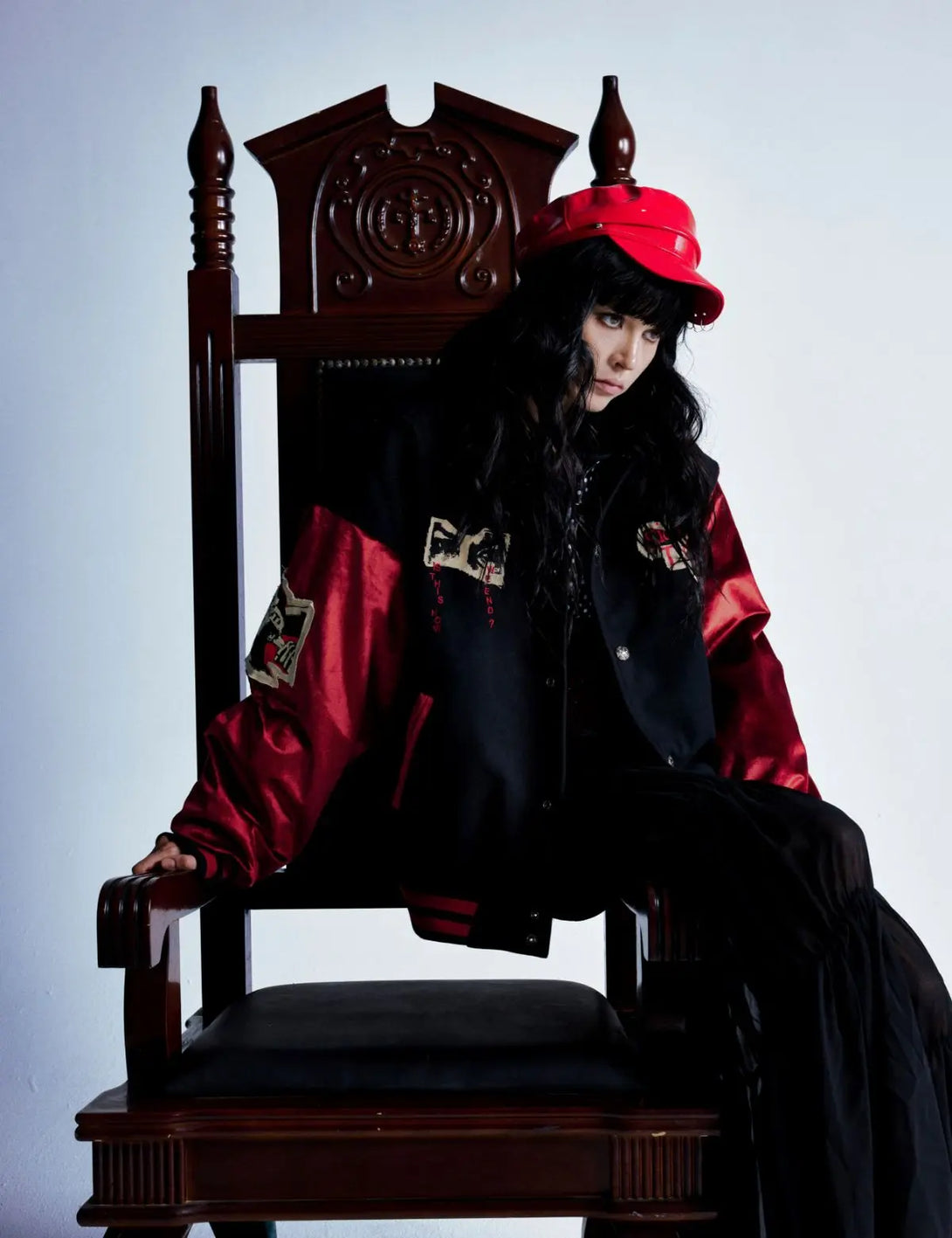 Fullneat Vintage Americana Baseball Jacket