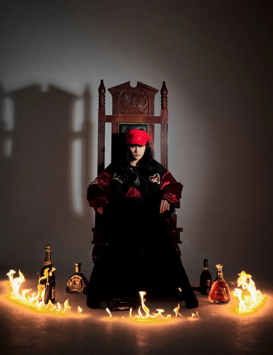 Fullneat Vintage Americana Baseball Jacket