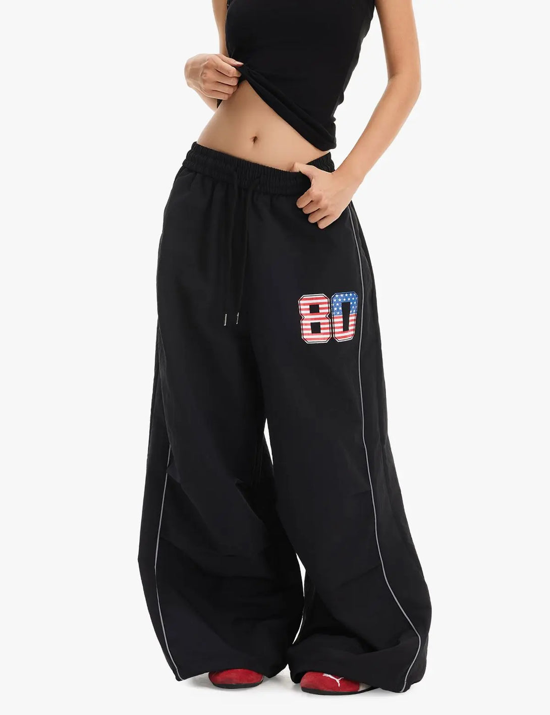 Fullneat Vintage Baggy Cargo Pants - Model Shown