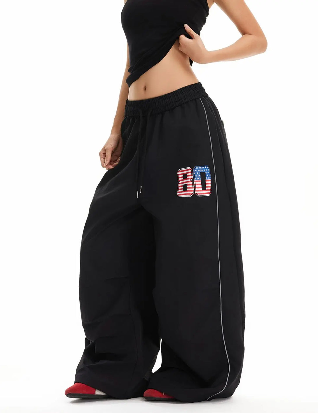 Fullneat Vintage Baggy Cargo Pants - Model Shown