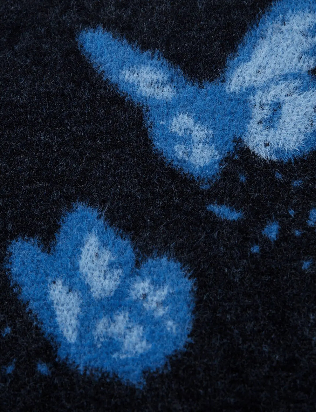 Fullneat Vintage Butterfly Graphic Knit Pullover 