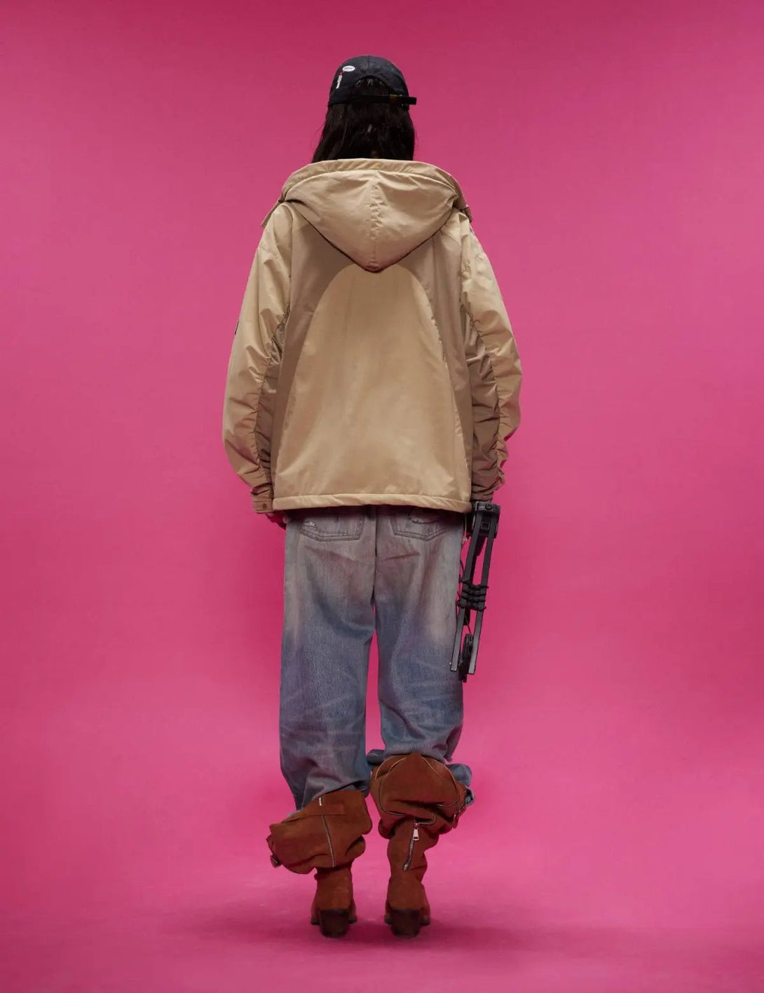 Fullneat Vintage Camouflage Puffer Jacket 