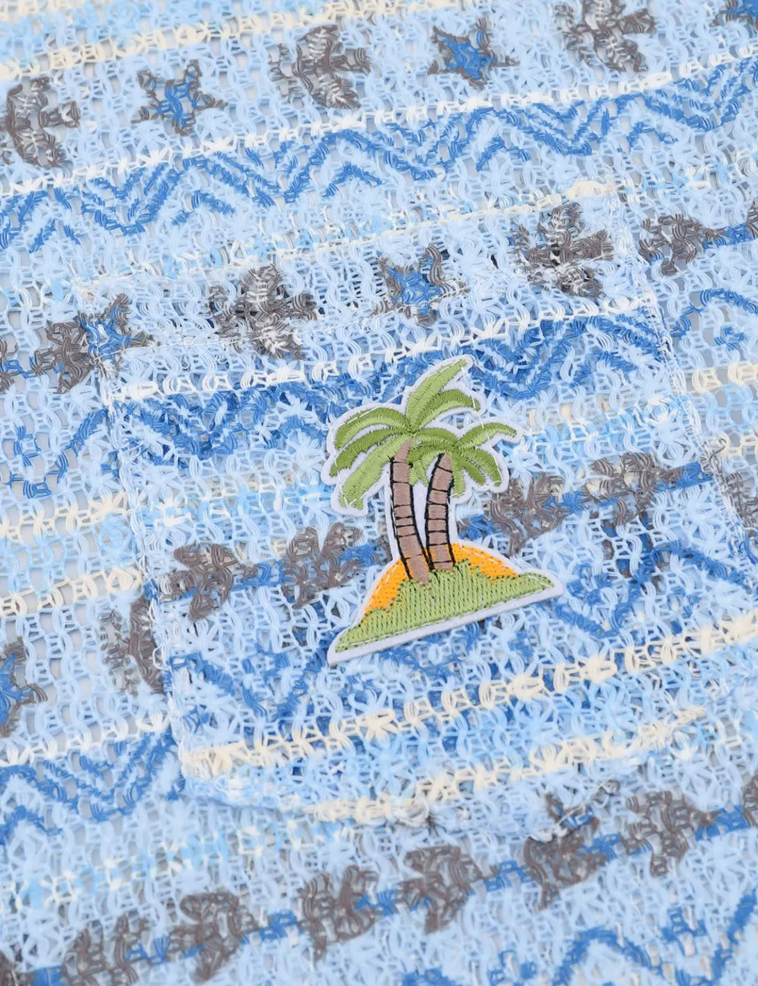 Fullneat Vintage Coconut Tree Shirt - Details