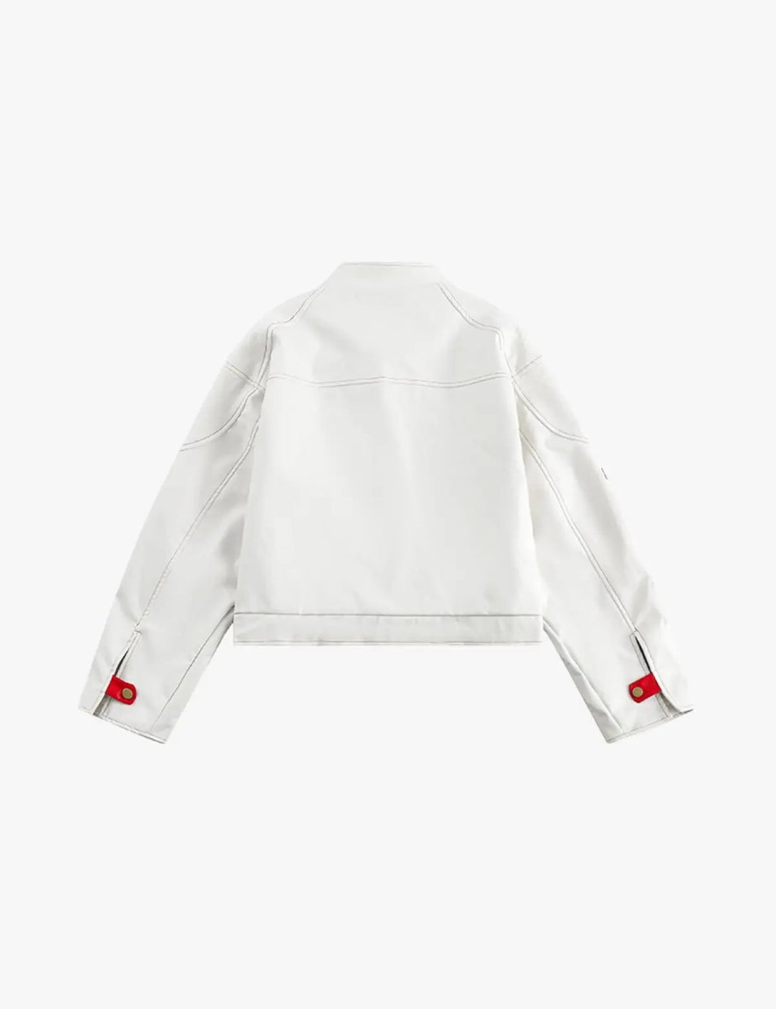 Fullneat Vintage Cropped Moto Jacket 