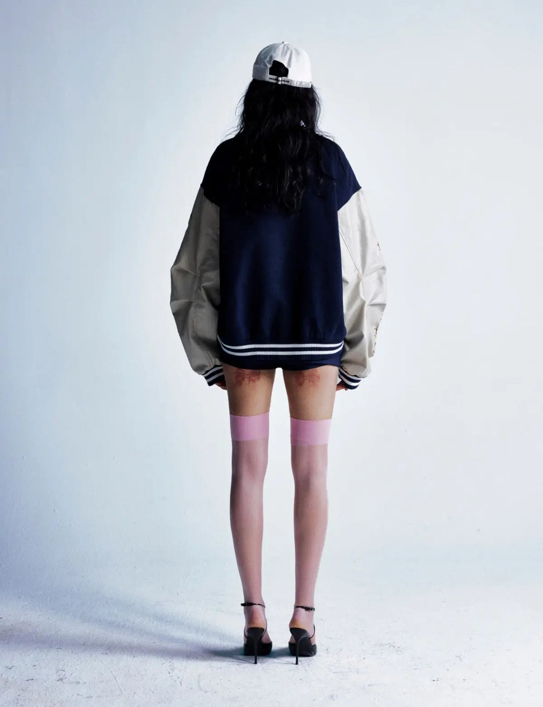 Fullneat Vintage Embroidered Totem Varsity Jacket