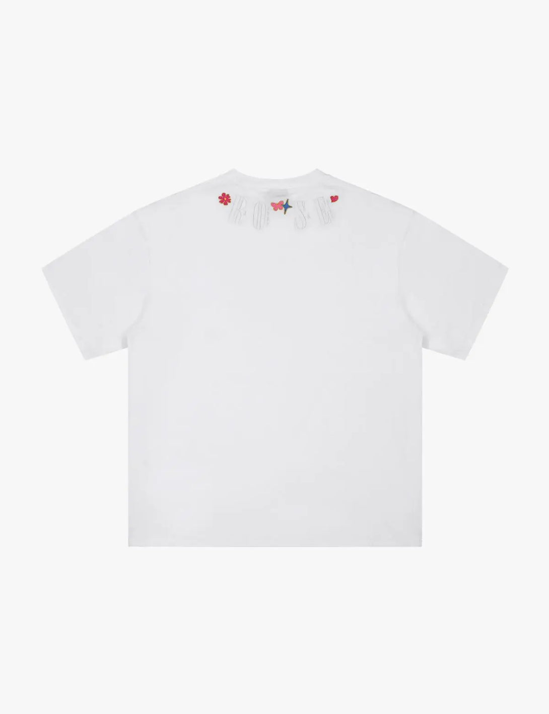 Fullneat Vintage Floral Graphic Tees - White