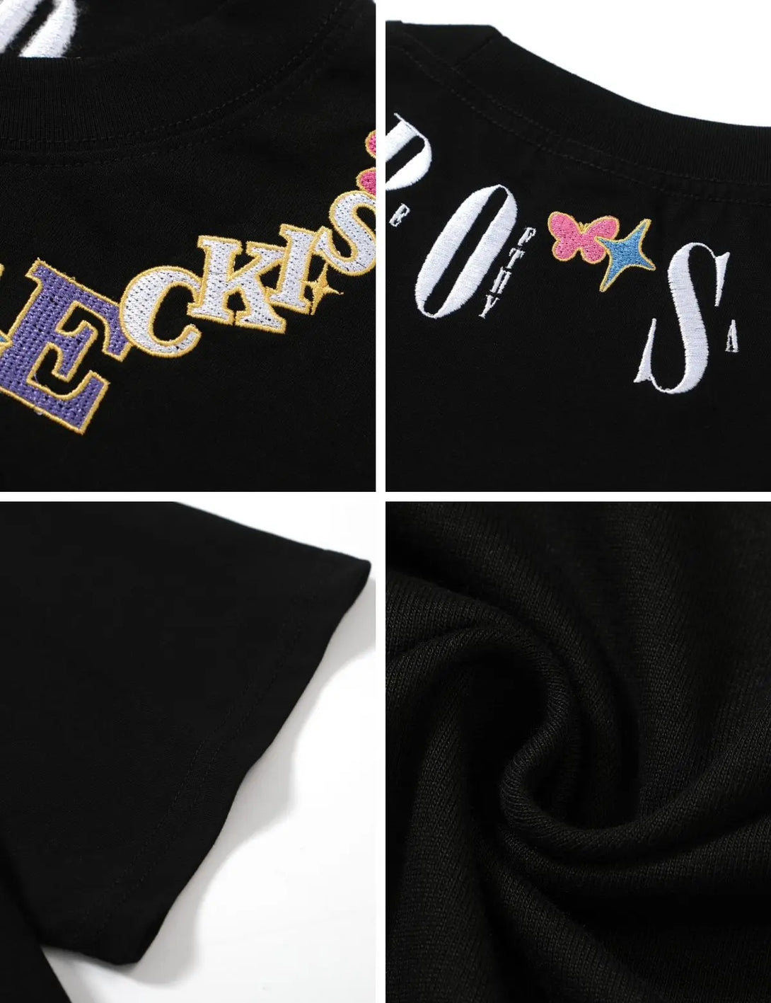 Fullneat Vintage Floral Graphic Tees - Details