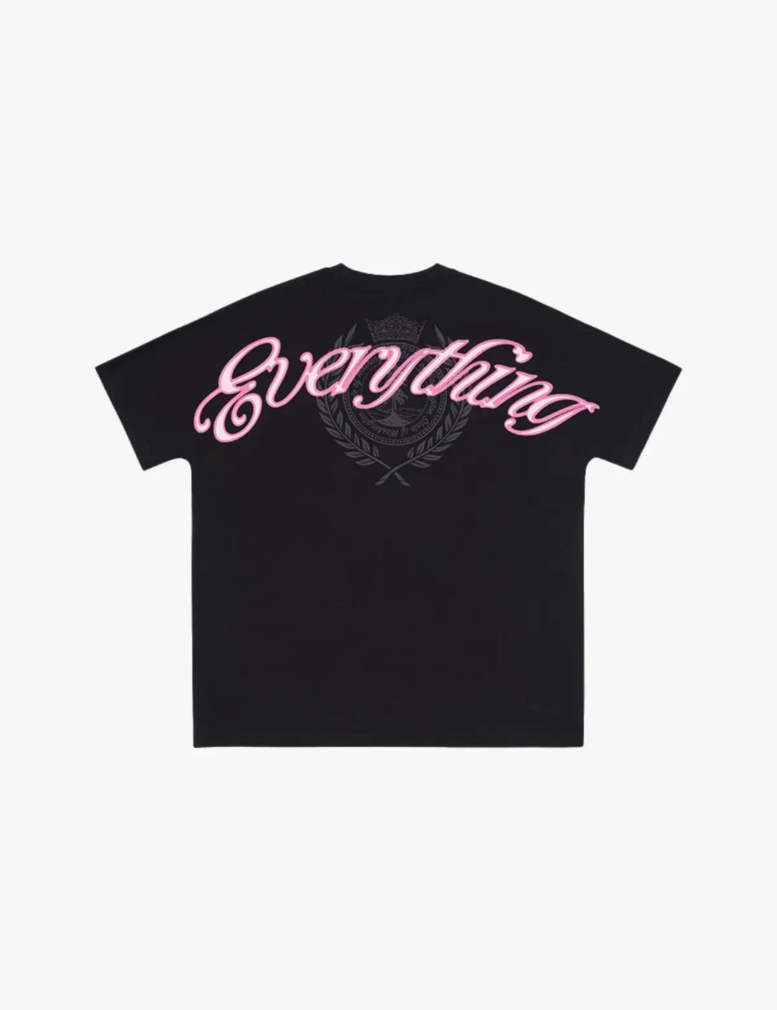 Fullneat Vintage Graphic Bat Sleeves Tees - Black