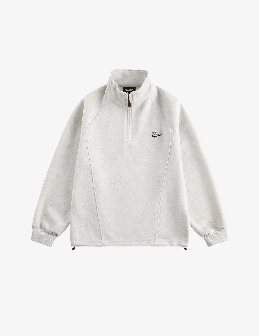 Fullneat Vintage Grey Zip Up Hoodie 