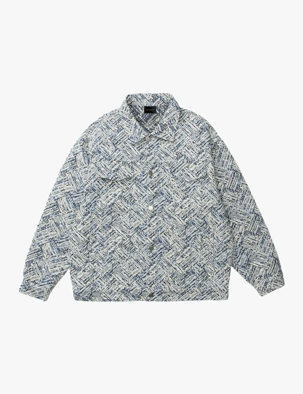 Fullneat Vintage Jacquard Embroidered Jacket 