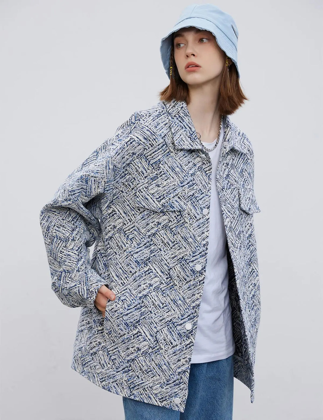 Fullneat Vintage Jacquard Embroidered Jacket 