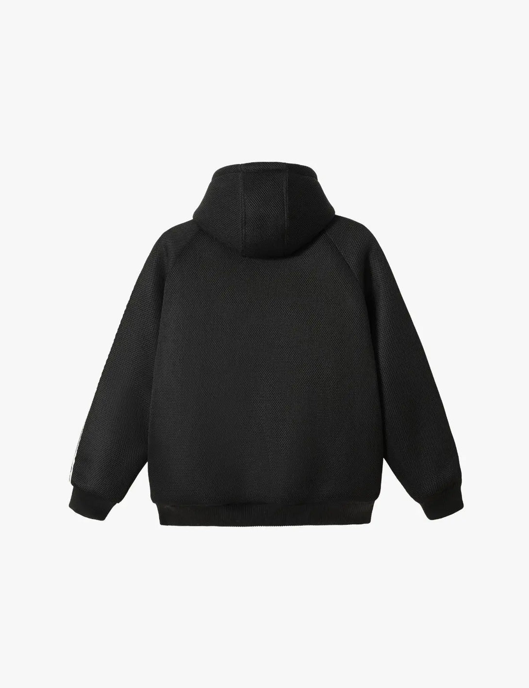 Fullneat Vintage Letter Graphic Zip Up Hoodie 