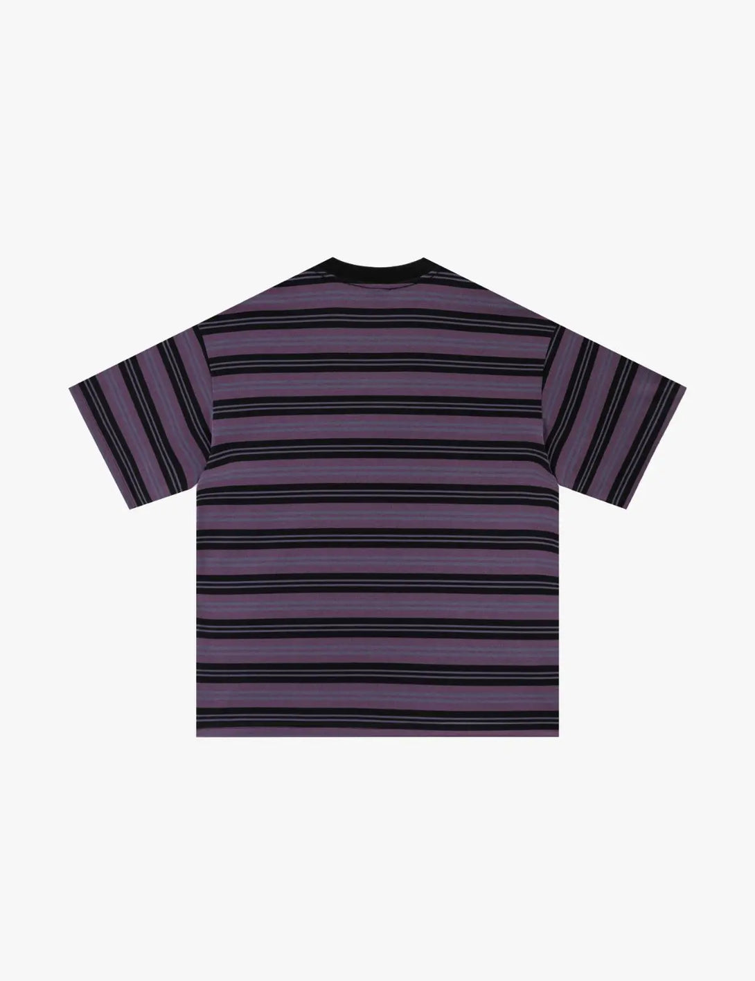 Fullneat Vintage Purple Stripe T-Shirt - Back