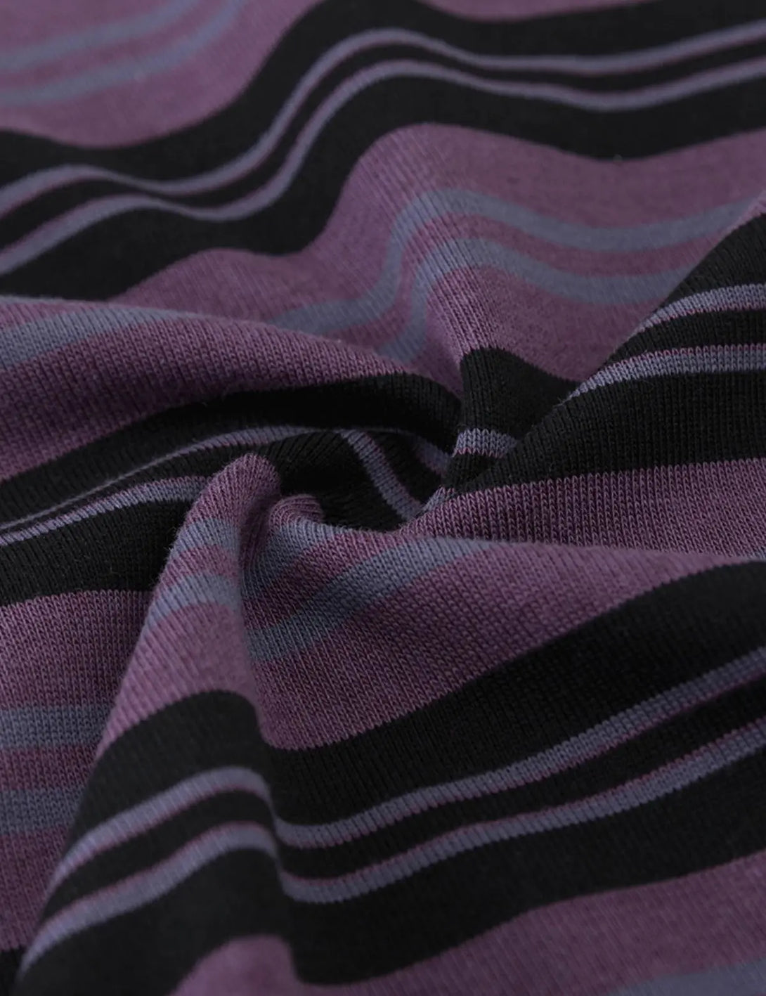 Fullneat Vintage Purple Stripe T-Shirt - Details