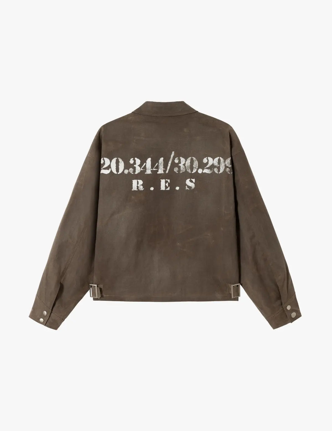 Fullneat Vintage Sandwashed Waxed Utility Jacket 