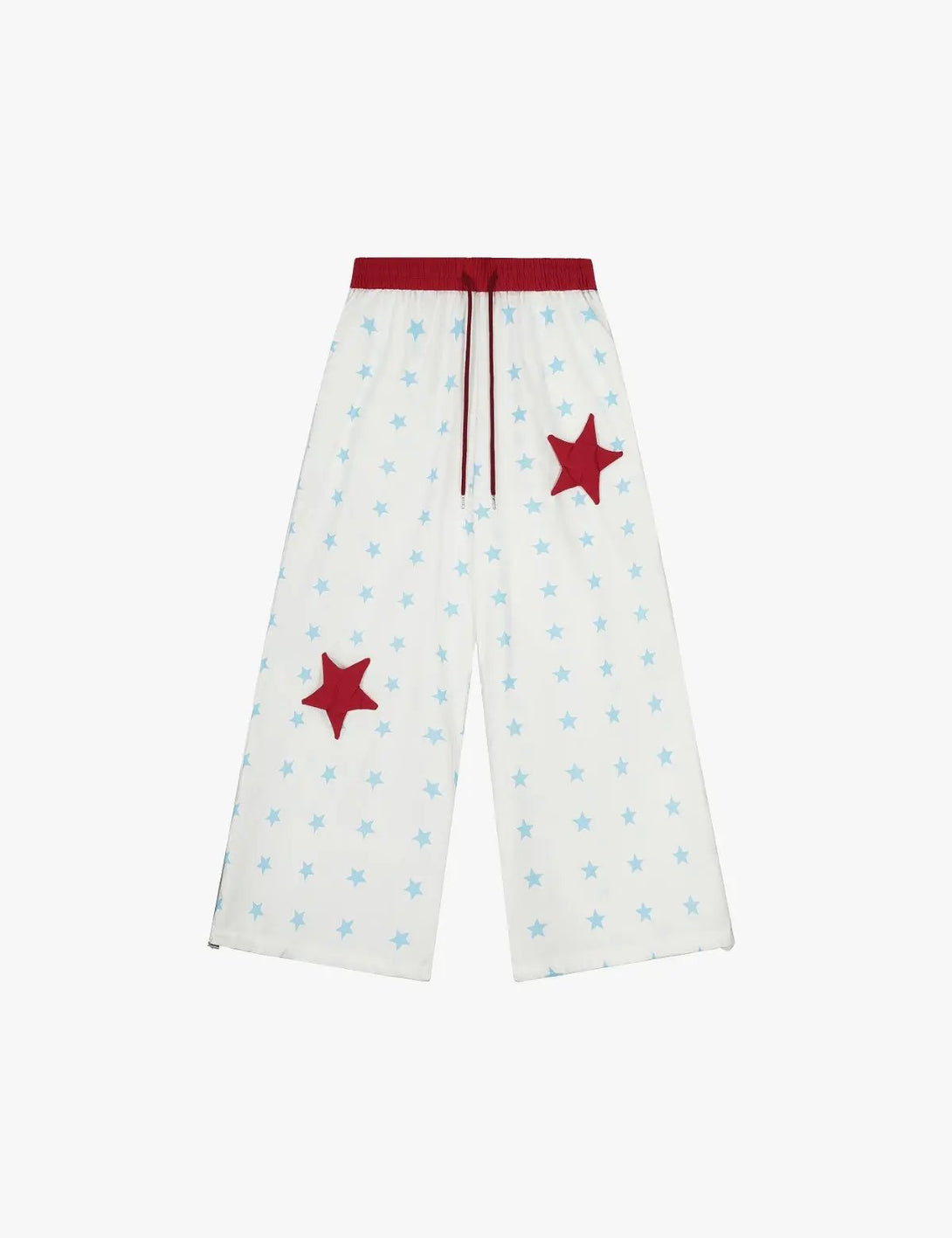 Fullneat Vintage Star Patch Wide Leg Pants 